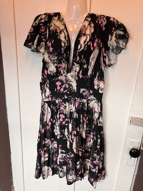 Trashy Diva umbrella girl flutter sleeve dress - sz 10